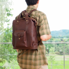 背中にぴったりとフィットする構造