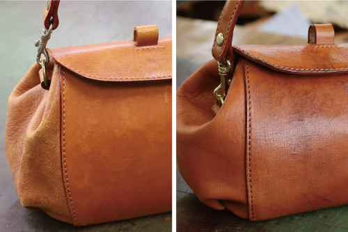 修理品事例＜M517 パンプキンポーチ 2way＞