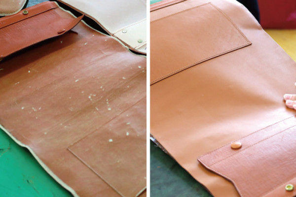 修理品事例＜E759 トートバッグ 中(肩掛けタイプ)＞