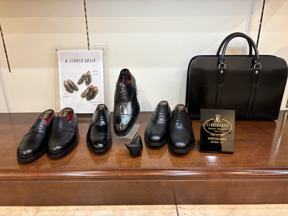SCOTCH GRAINのビジネスシューズの特別展示